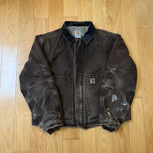 Vintage Carhartt Dearborn Jacket J164 DKB L